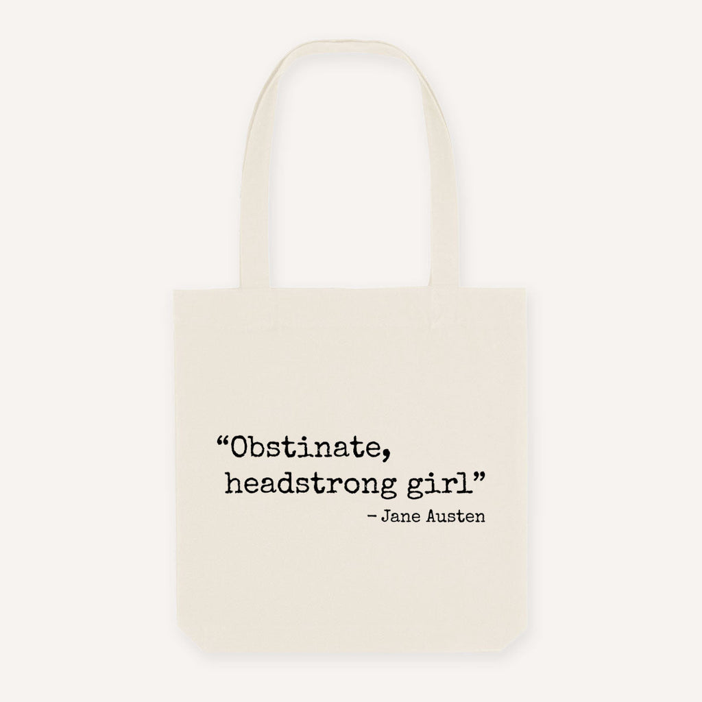 Obstinate Headstrong Girl Strong As Hell Tote Bag