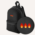 On Fire Embroidered Mini Backpack