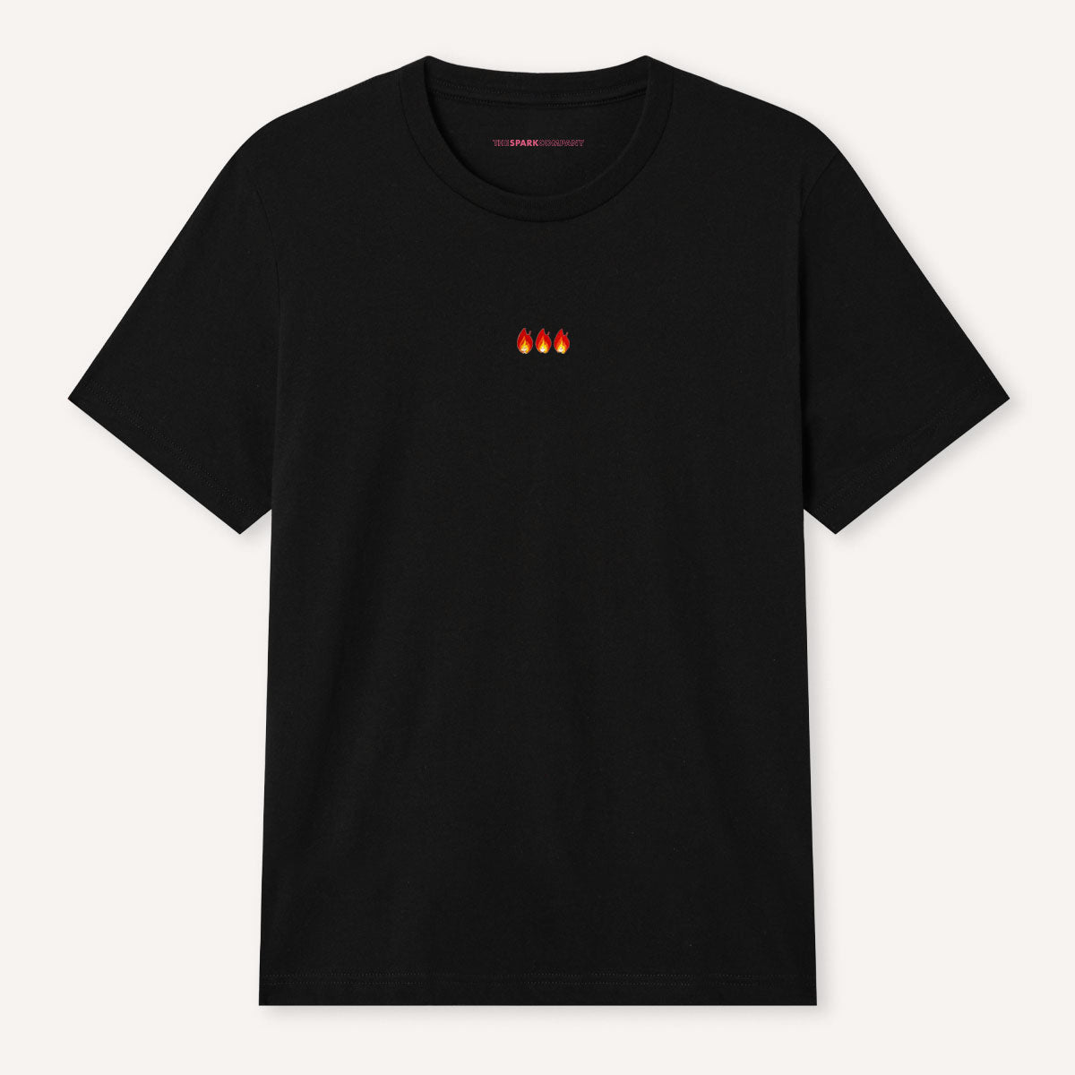 On Fire Embroidered T-Shirt