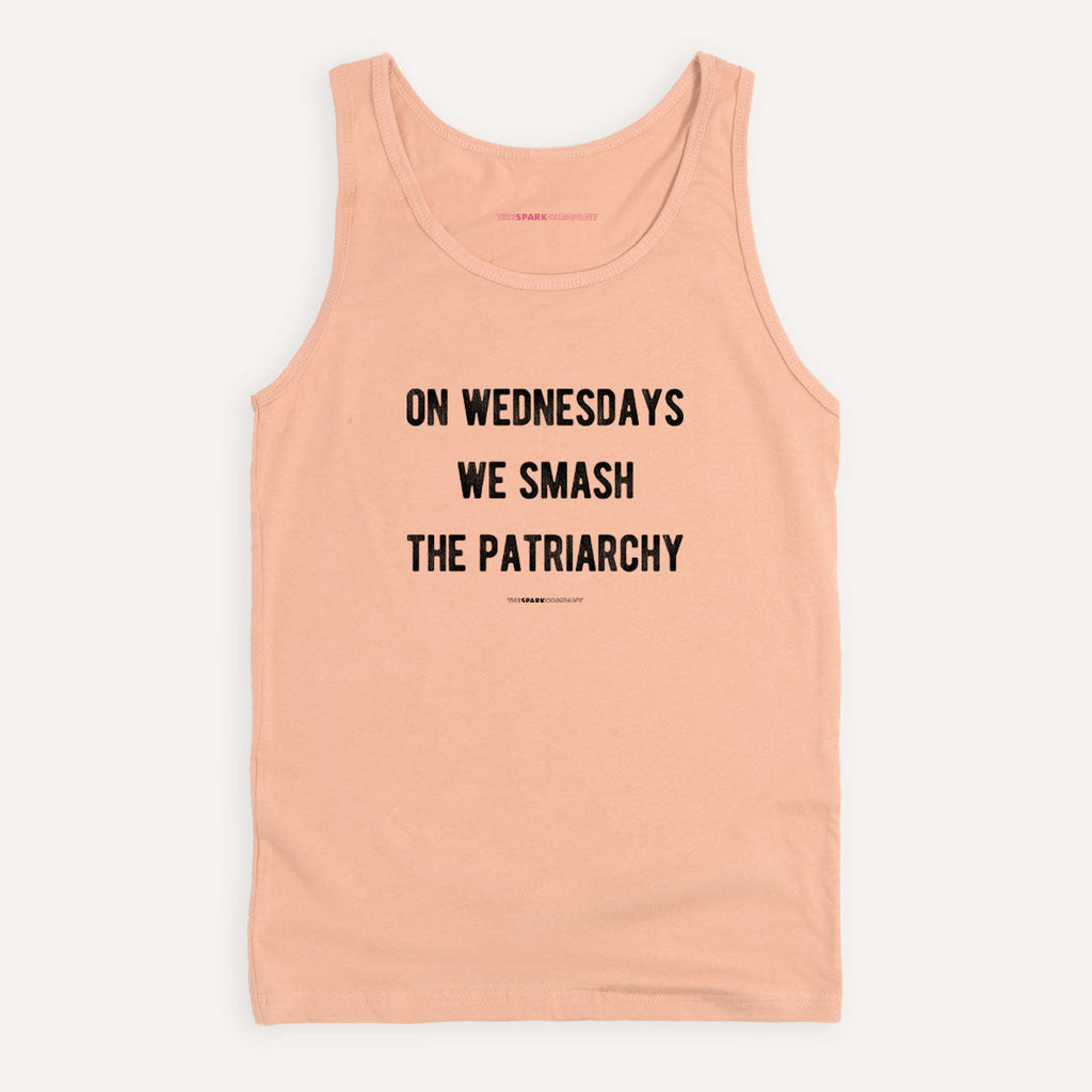 On Wednesdays We Smash The Patriarchy Tank Top