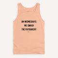 On Wednesdays We Smash The Patriarchy Tank Top