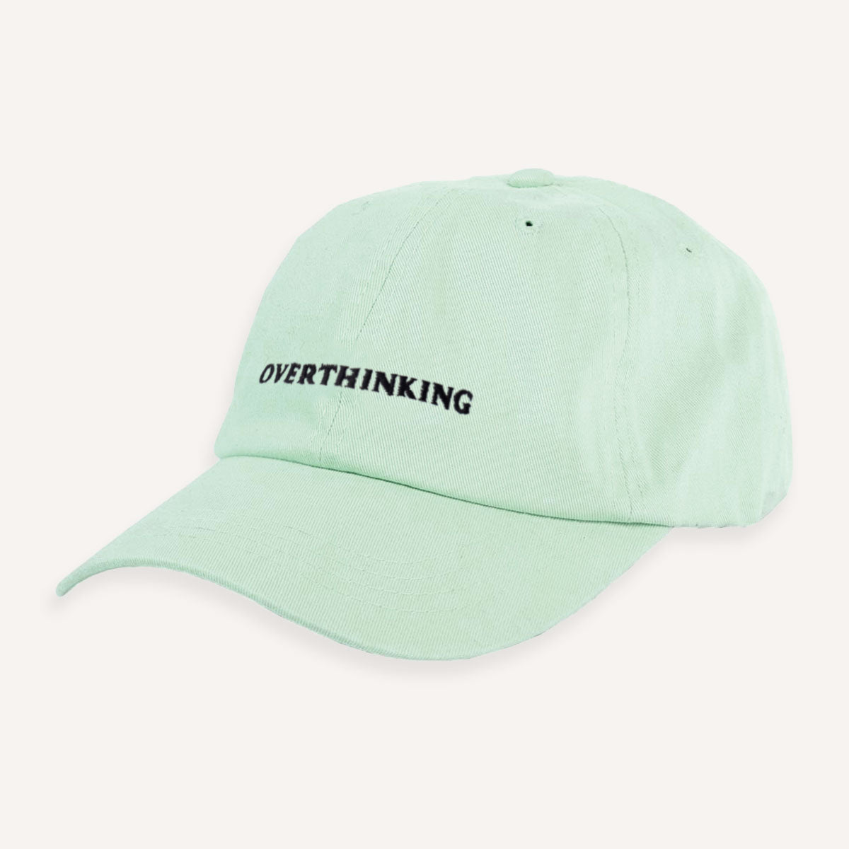 Overthinking Slogan Cap