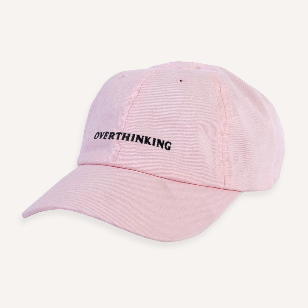 Overthinking Slogan Cap