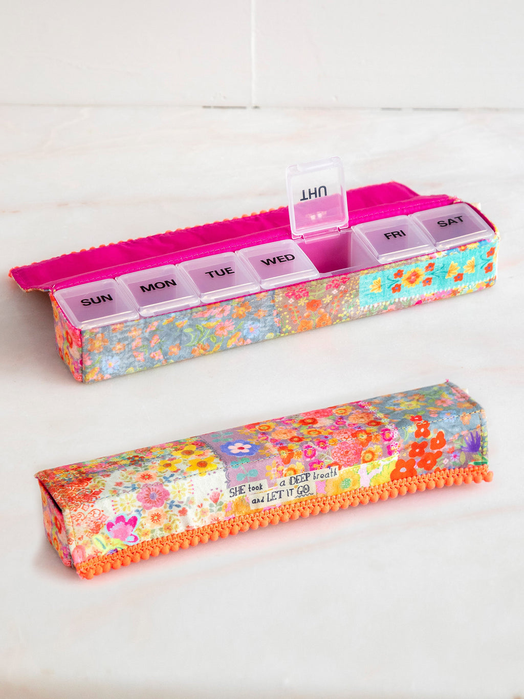 Weekly Pill Pouch Organizer - Deep Breath