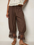 Faye Bloomer Pants - Brown