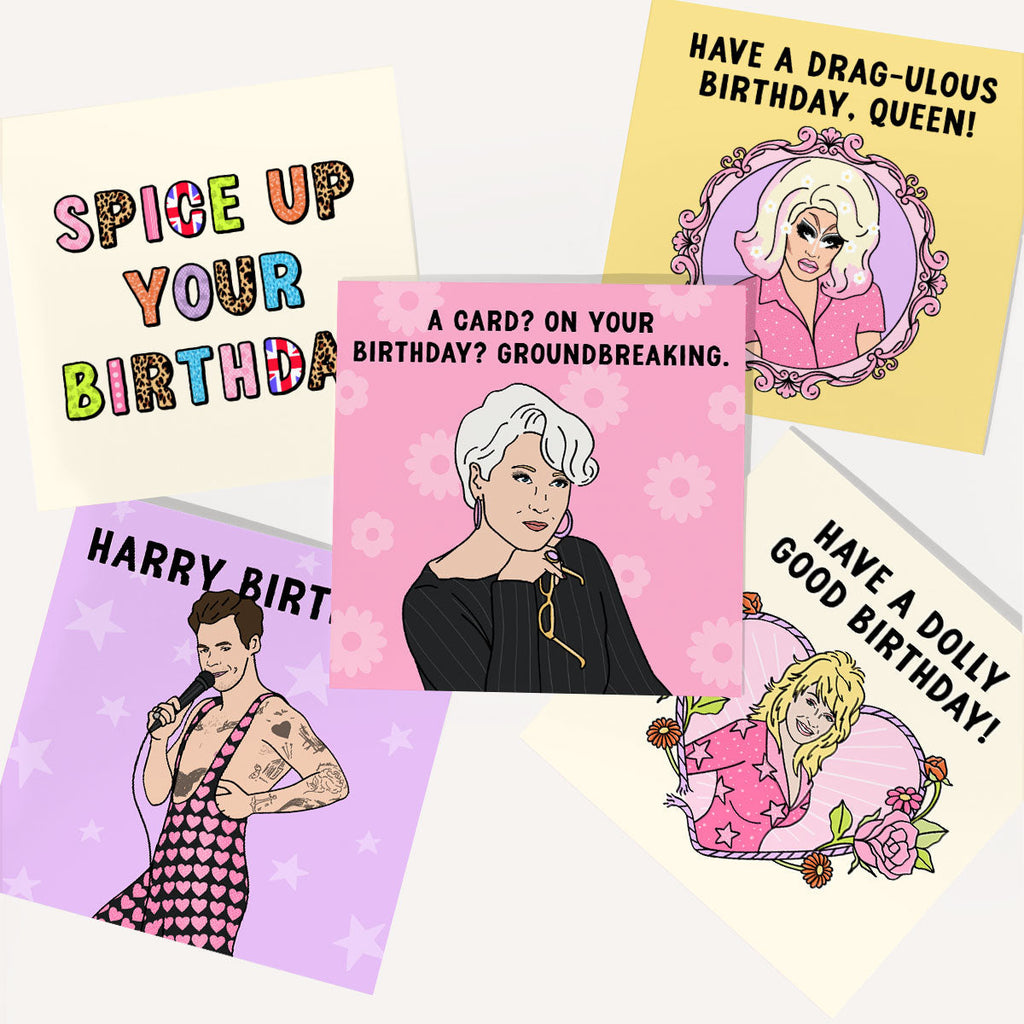 Pop Culture Greeting Cards (5 Pack)