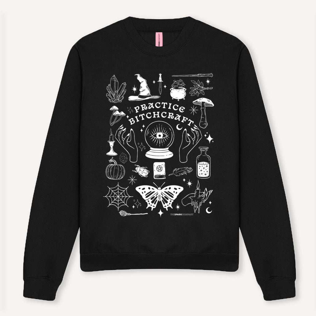 Practice Bitchcraft Halloween Sweatshirt
