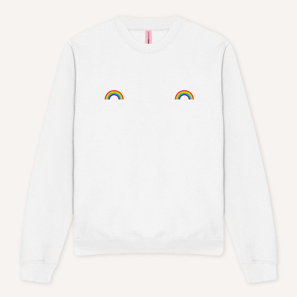 Pride Rainbow Nipple Sweatshirt