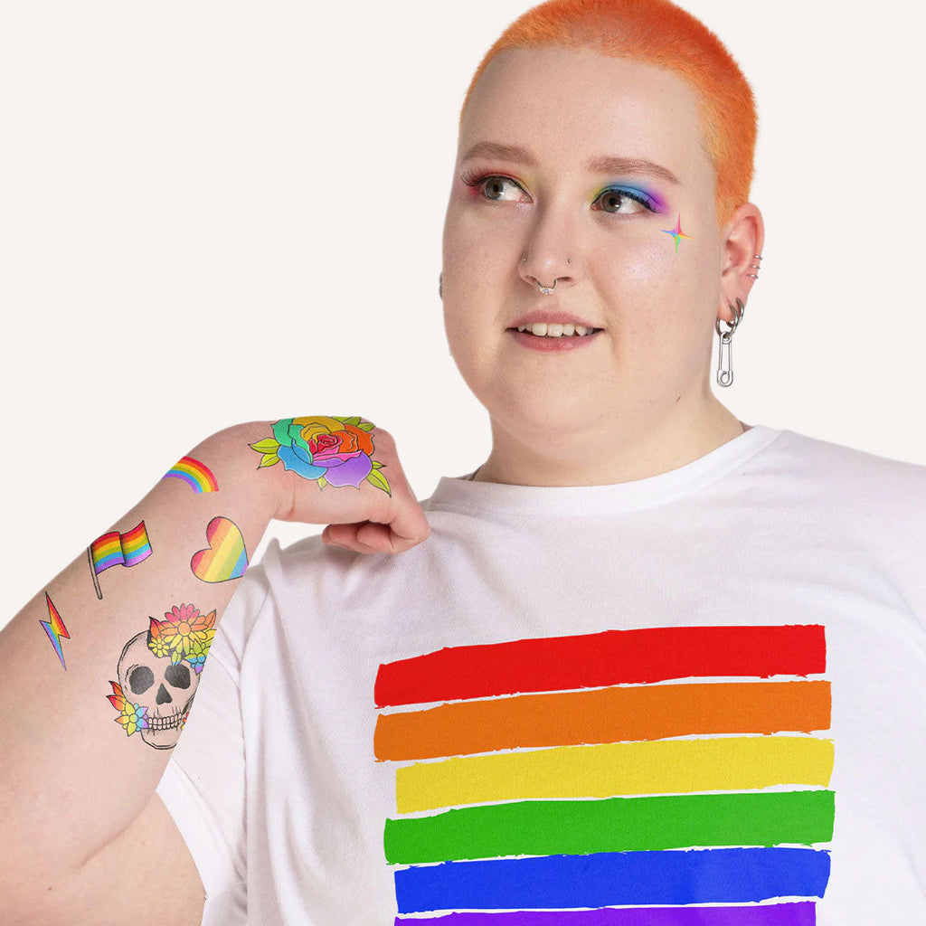 Pride Tattoo Transfer Sheet