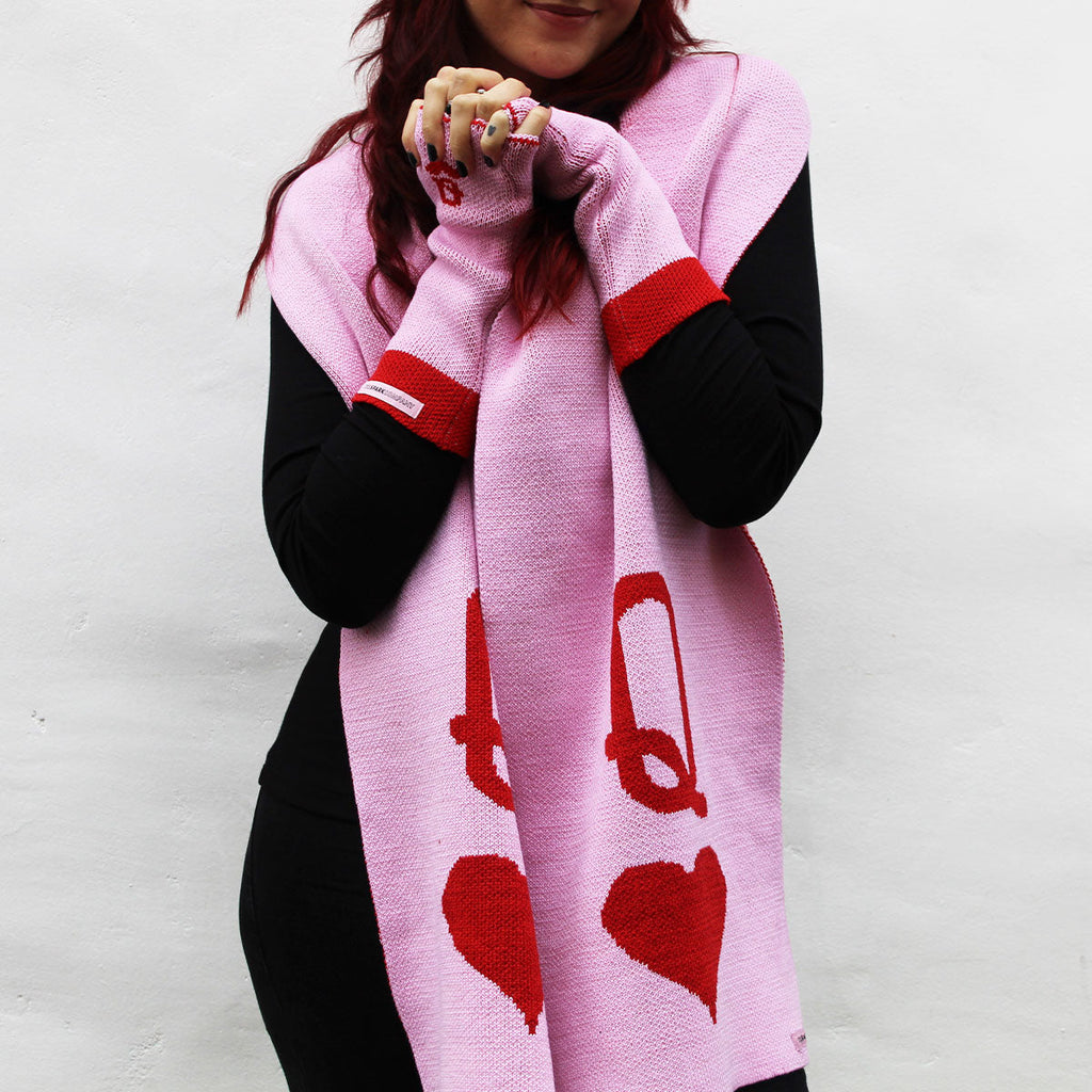 Queen Fingerless Wrist Warmers