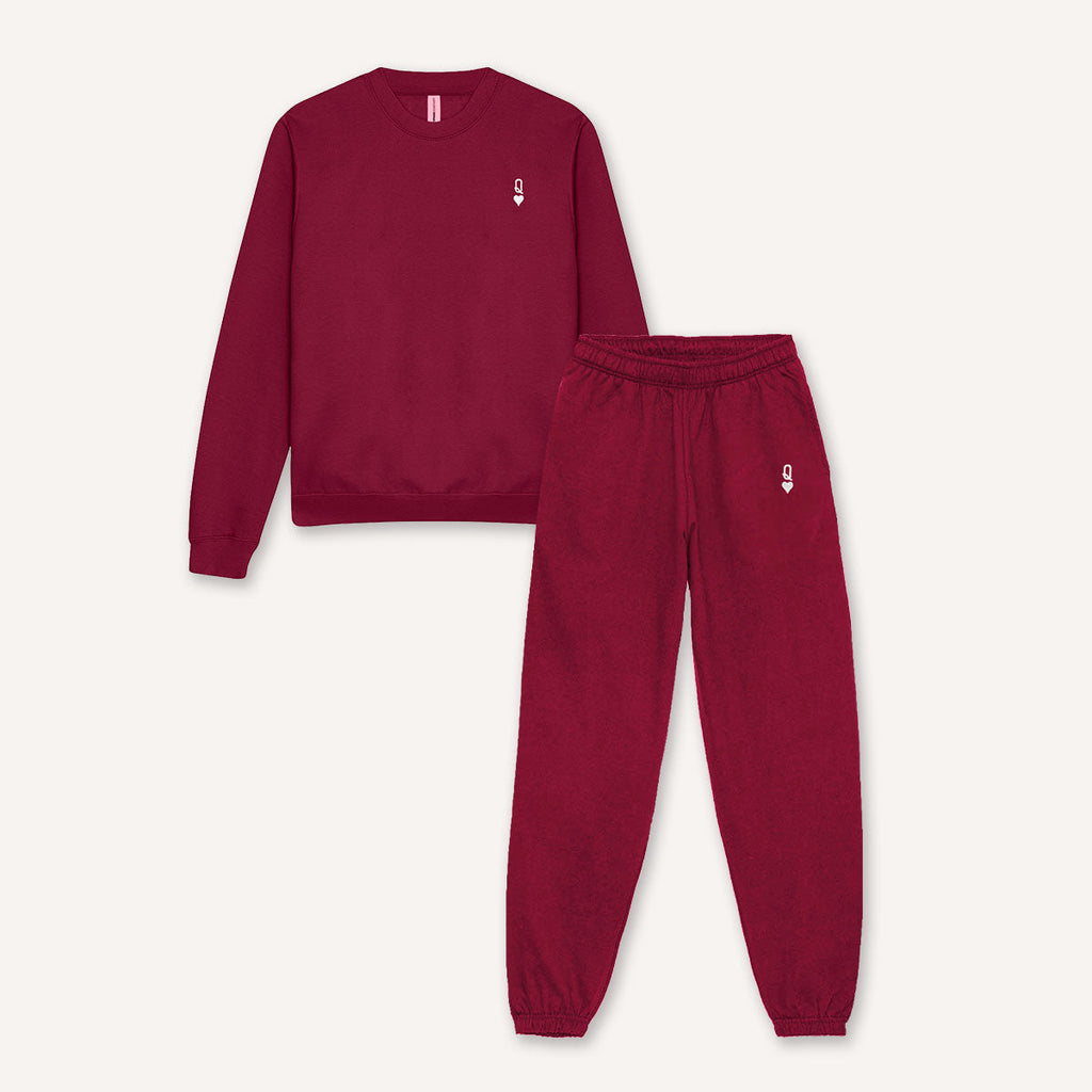 Queen Sweatshirt & Joggers Set