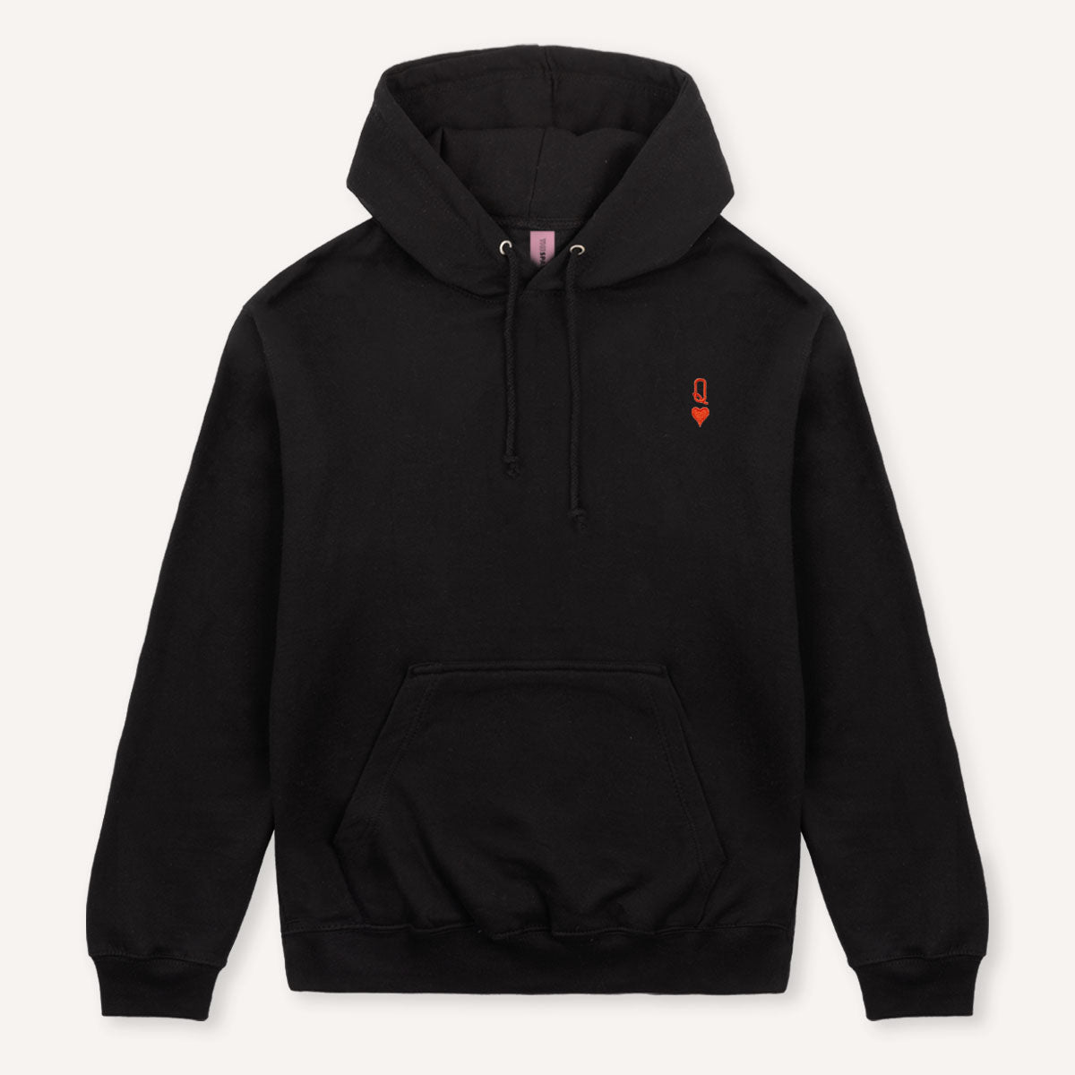 Queen Tiny Embroidery Detail Hoodie