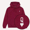 Queen Tiny Embroidery Detail Hoodie