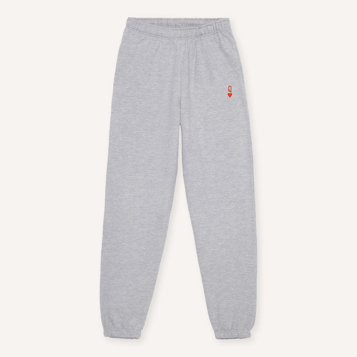Queen Tiny Embroidery Detail Joggers
