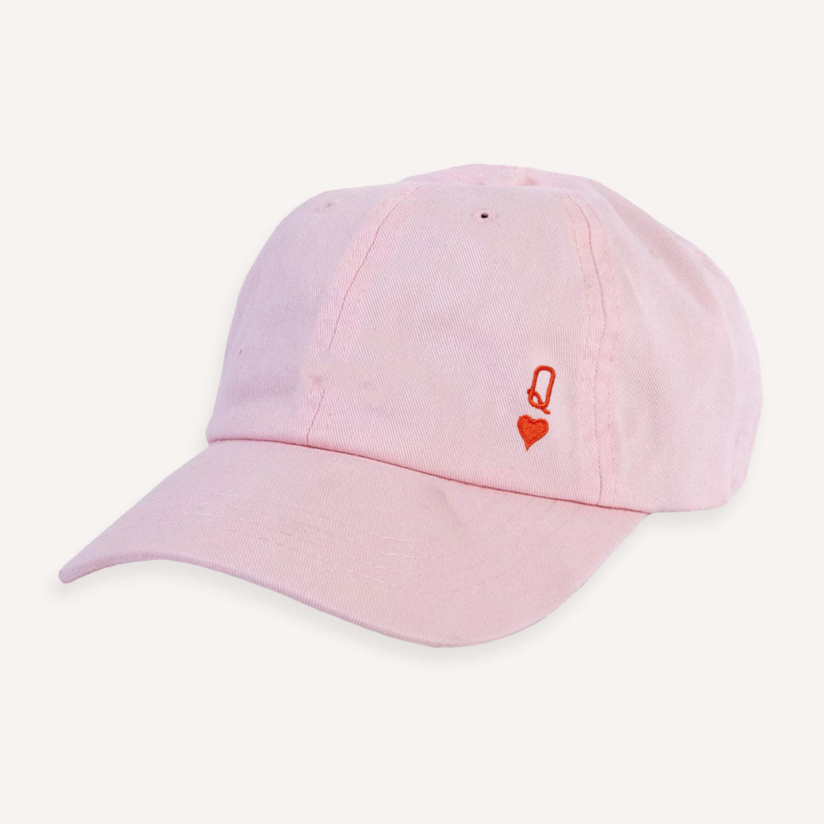 Queen Tiny Embroidery Detail Mom Cap
