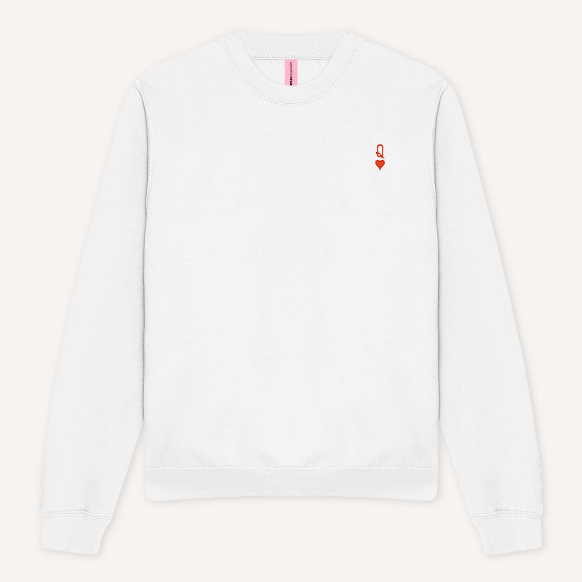Queen Tiny Embroidery Detail Sweatshirt
