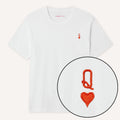 Queen Tiny Embroidery Detail T-Shirt