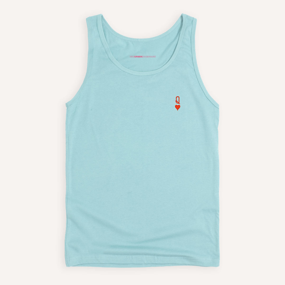 Queen Tiny Embroidery Detail Tank Top