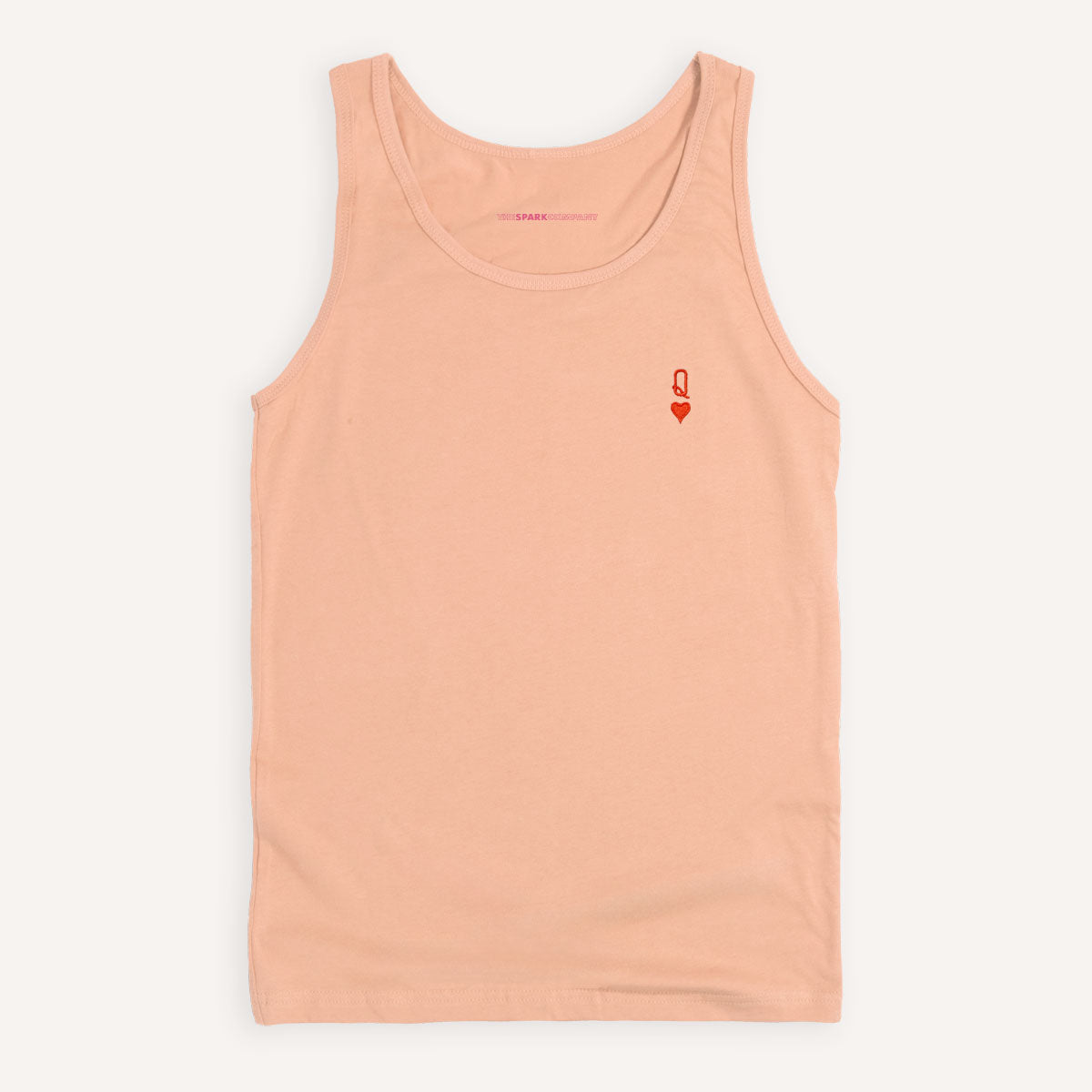 Queen Tiny Embroidery Detail Tank Top