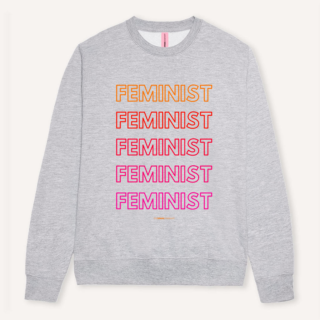Rainbow Feminist Sweatshirt