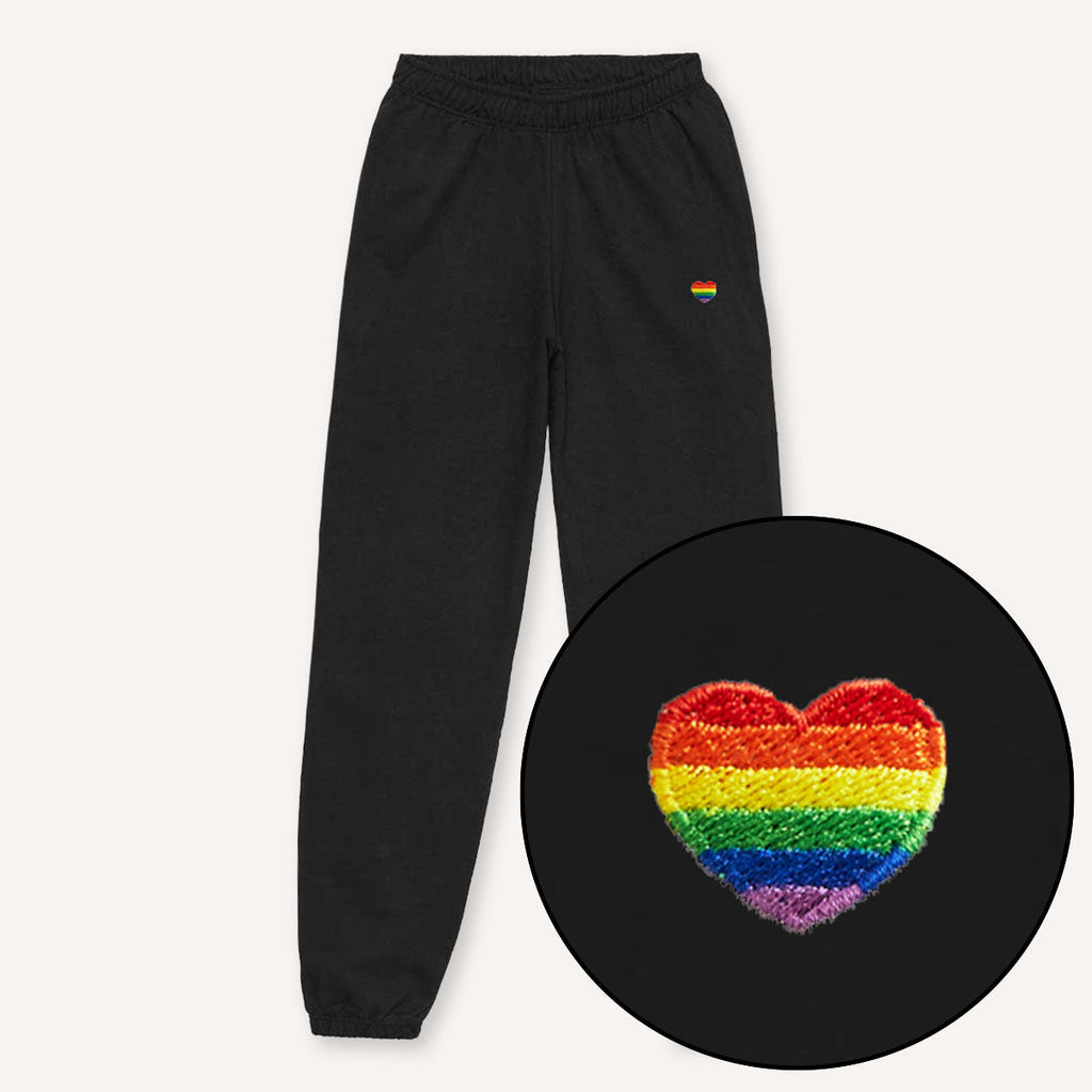 Rainbow Heart Hoodie & Joggers Set
