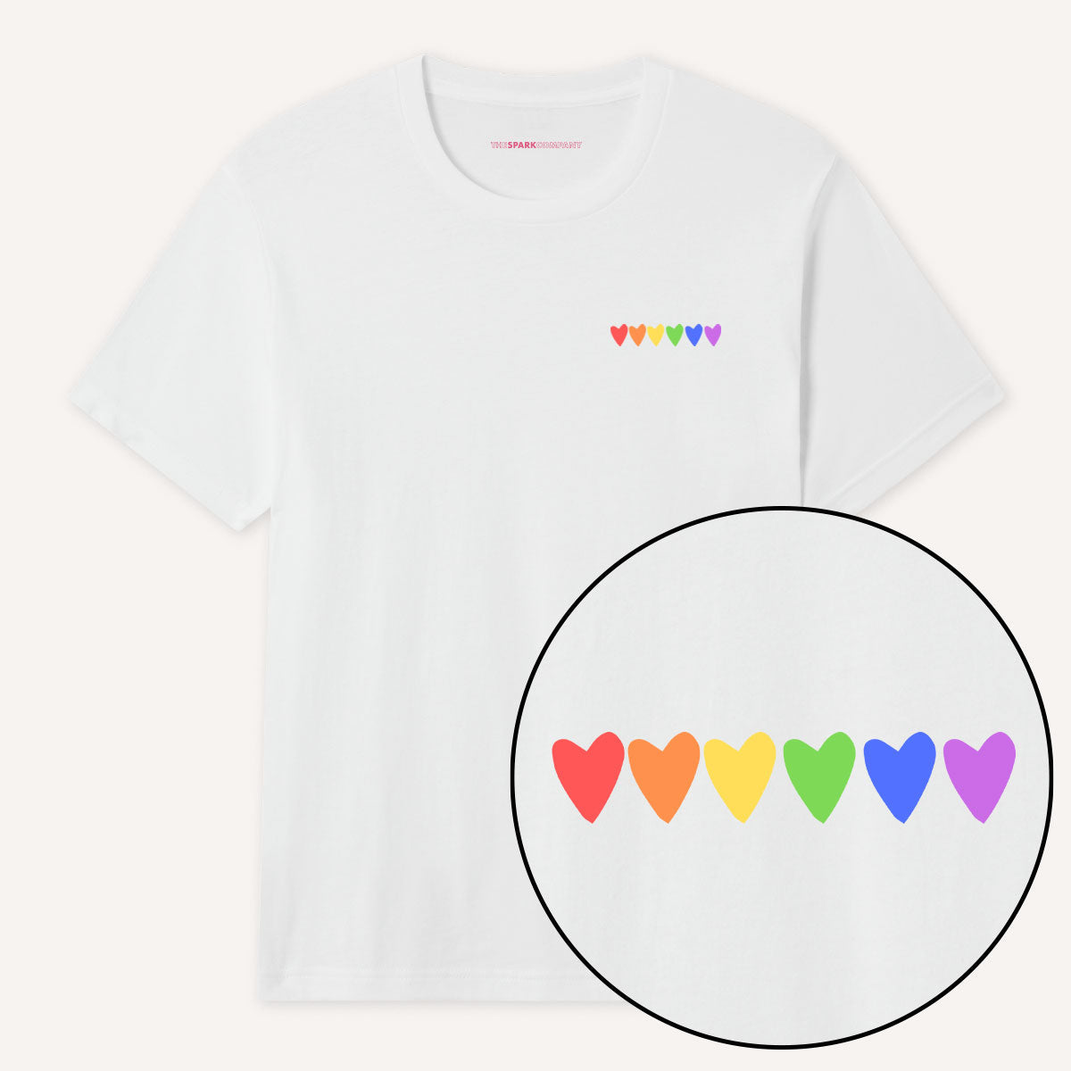 Rainbow Hearts T-Shirt
