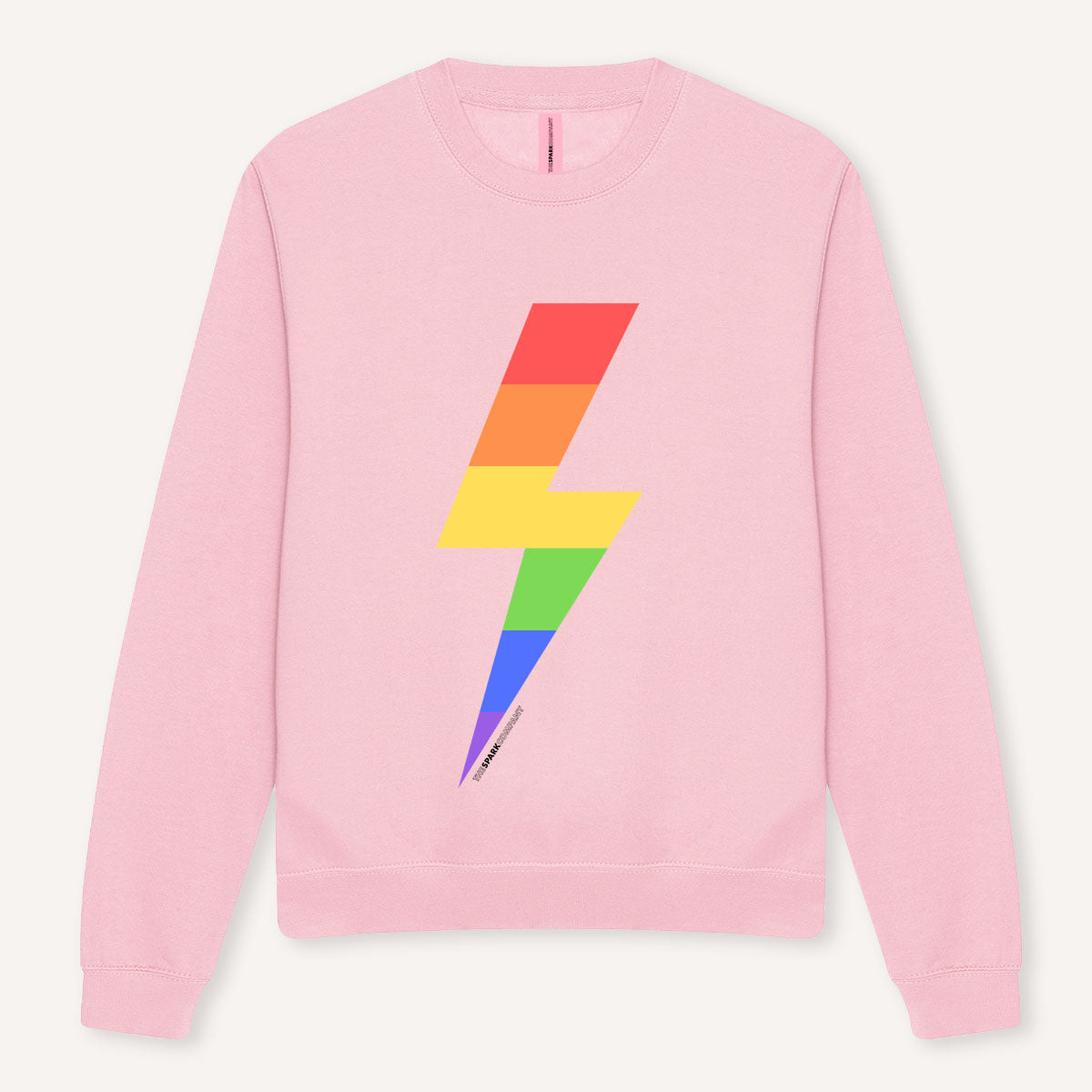 Rainbow Lightning Bolt Sweatshirt