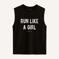 Run Like A Girl Sleeveless T-Shirt