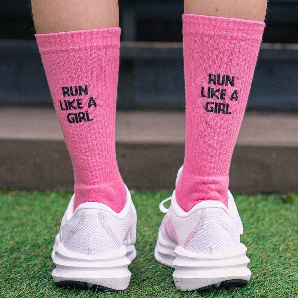 Run Like A Girl Socks