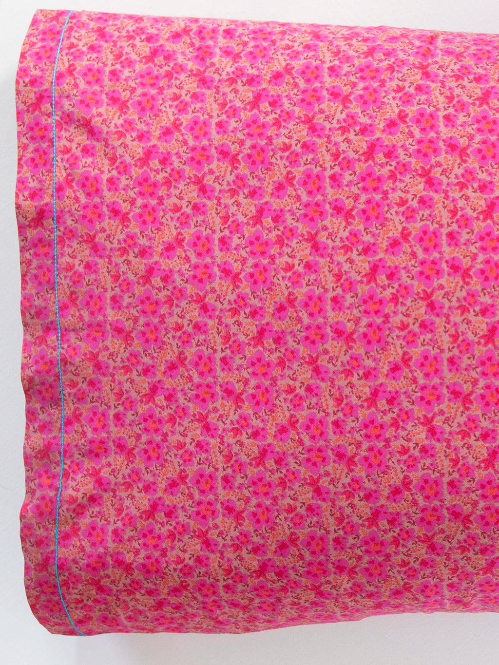 Mix & Match Cotton Pillowcase, Single - Pink Marlow