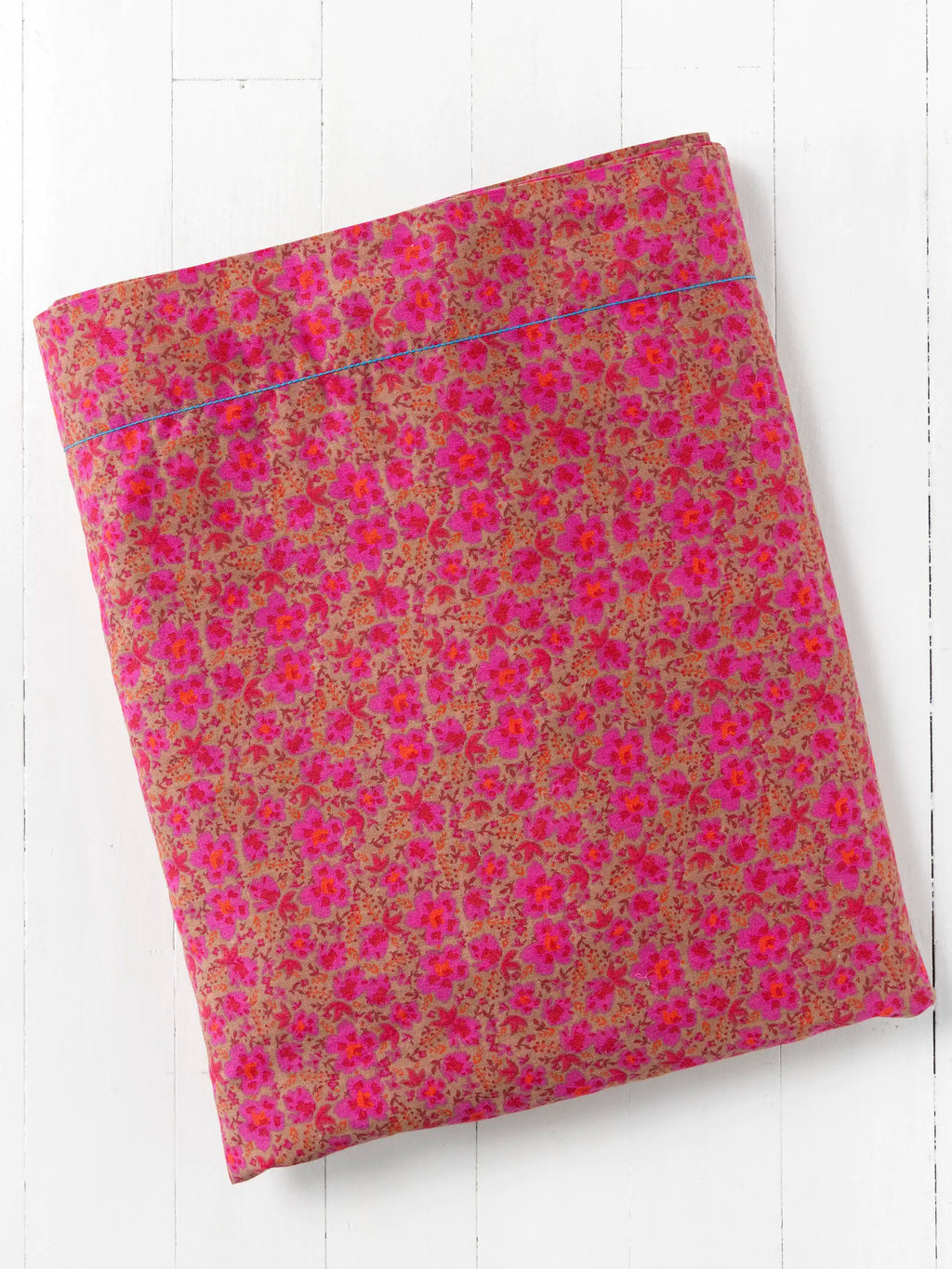 Mix & Match Cotton Flat Sheet - Pink Marlow