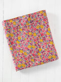 Mix & Match Cotton Flat Sheet - Pink Retro Calico