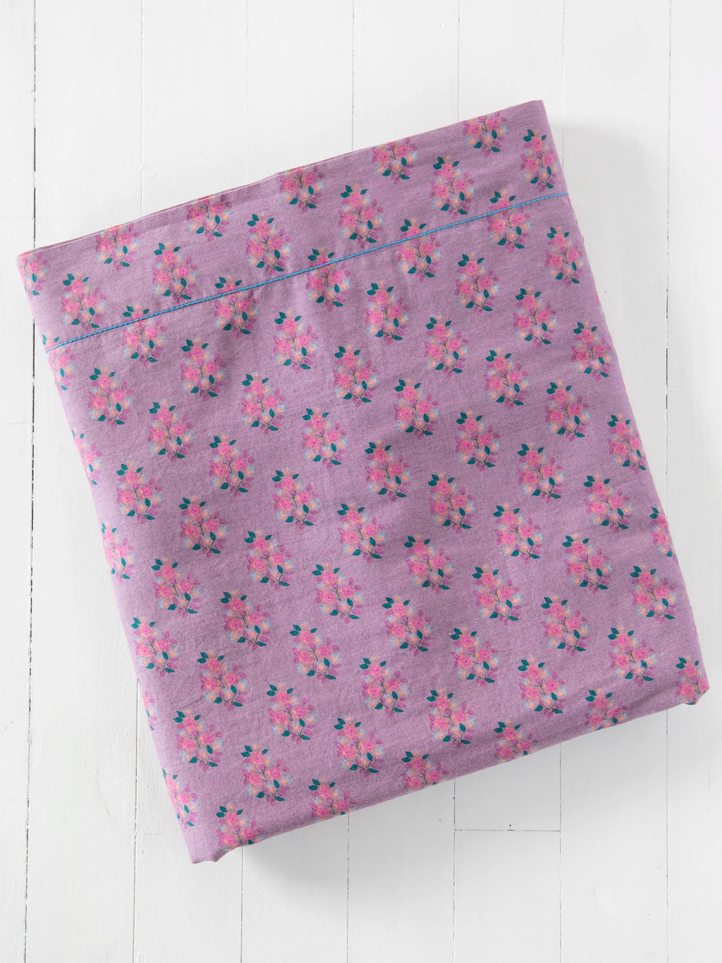Mix & Match Cotton Flat Sheet - Mauve Maia
