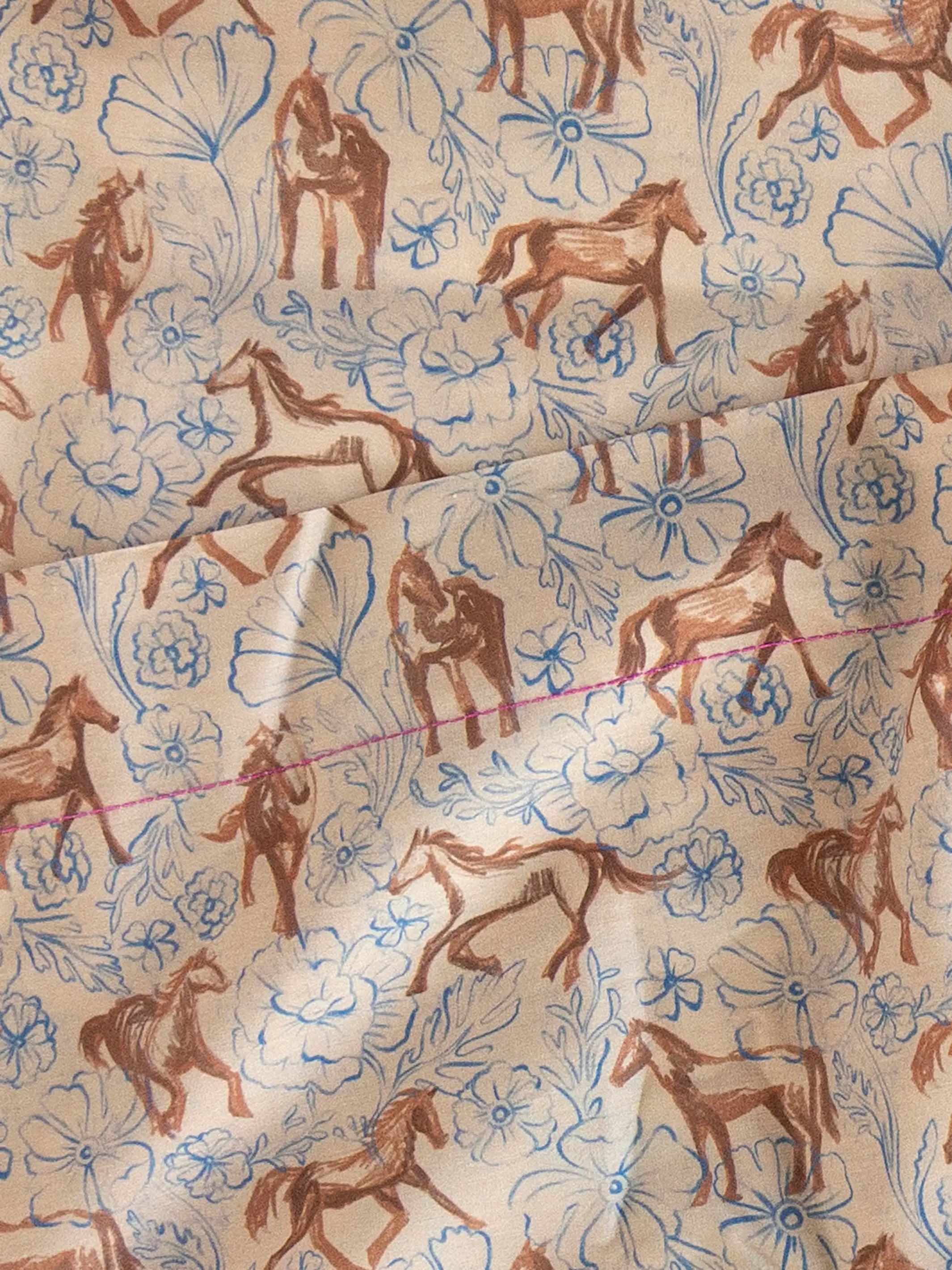 Sooo Soft Cotton Sheet Set - Wild Painted Horses