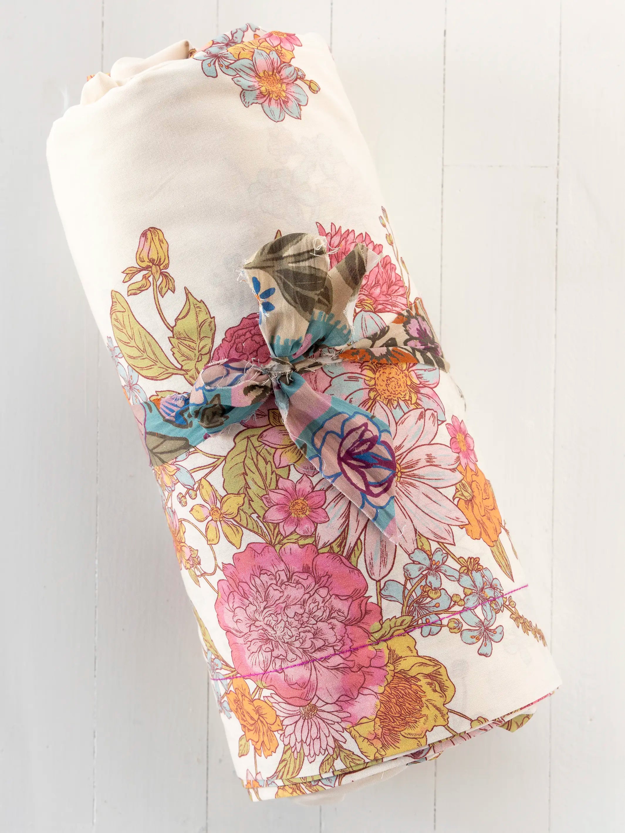 Sooo Soft Cotton Sheet Set - English Garden Cream