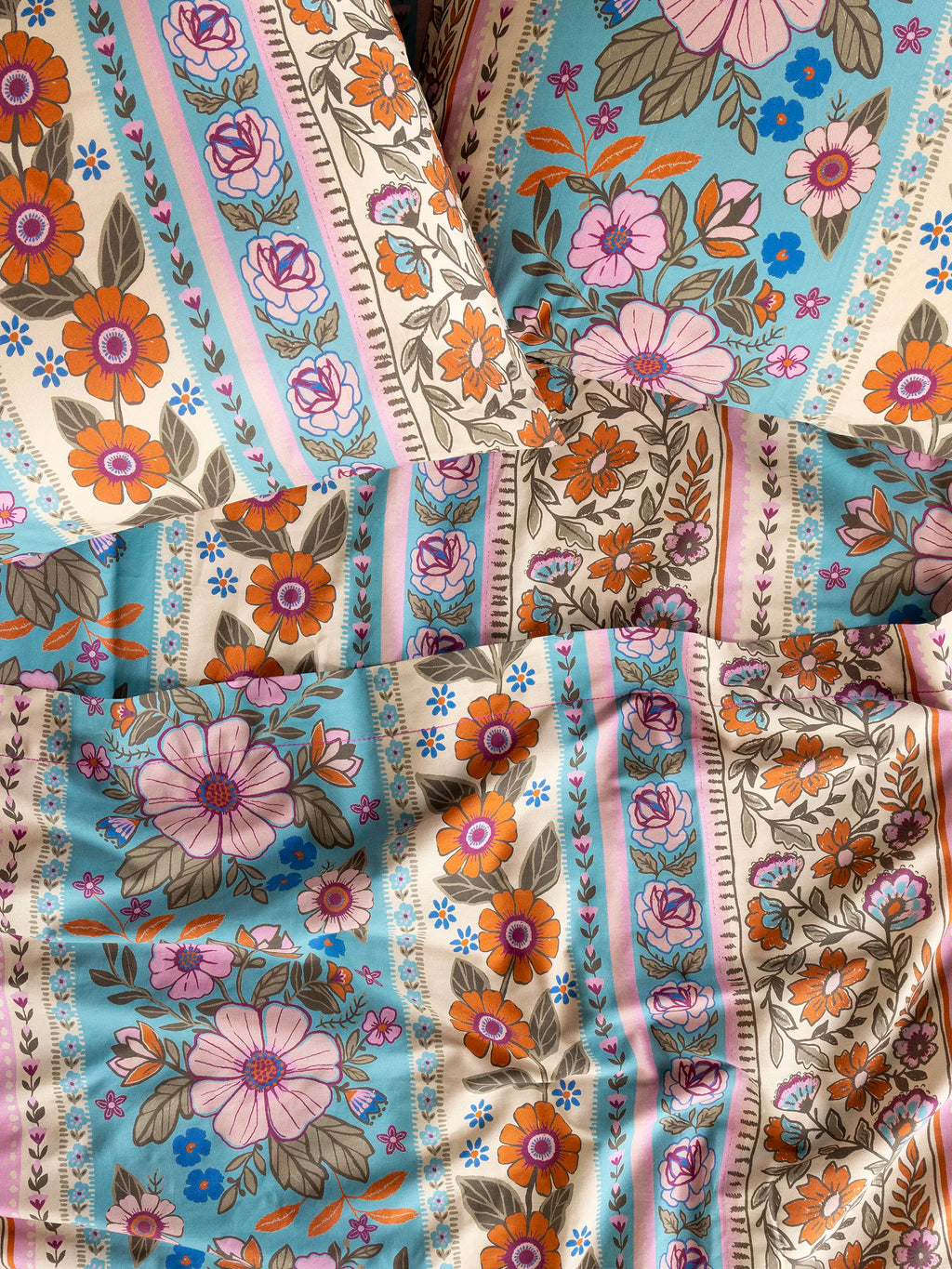 Sooo Soft Cotton Sheet Set - Florence Border