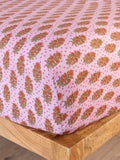 Mix & Match Cotton Fitted Sheet - Pink Polka Dot