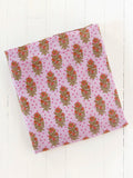 Mix & Match Cotton Flat Sheet - Pink Polka Dot