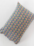 Mix & Match Cotton Pillowcase, Single - Denim Fields