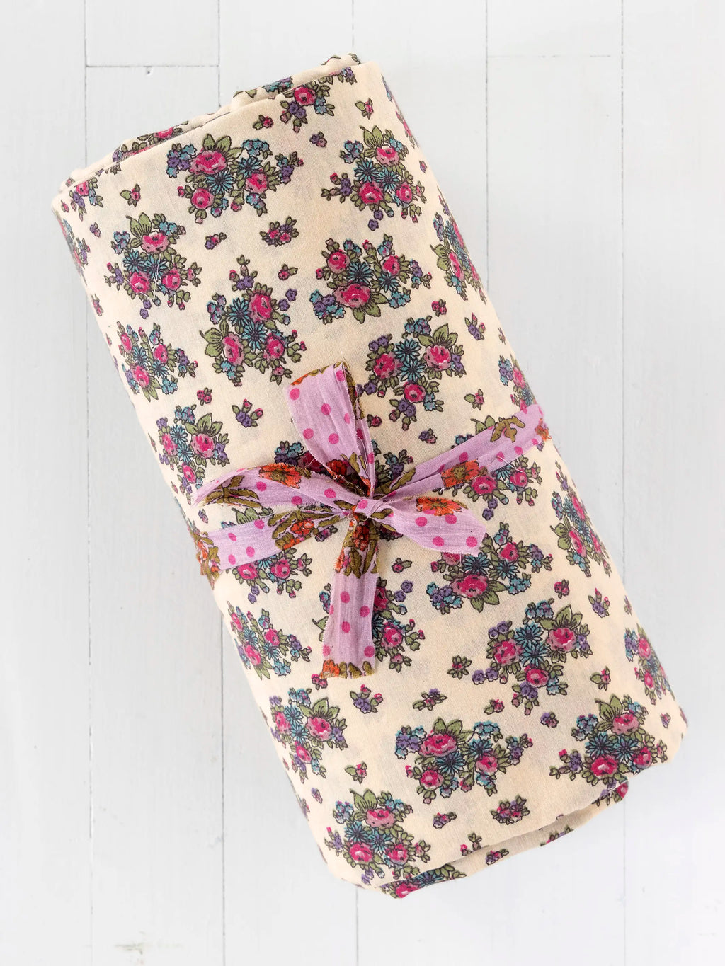 Sooo Soft Cotton Sheet Set - Rose Bunches Cream