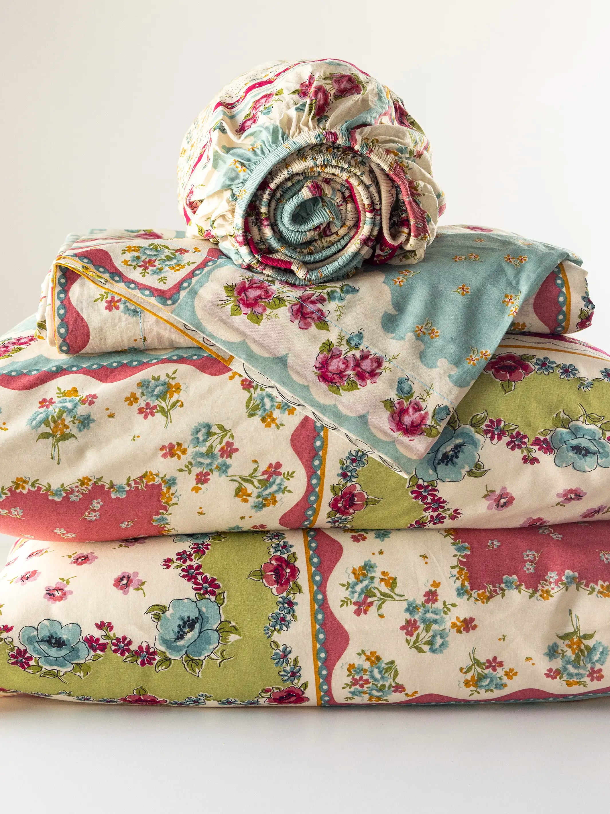 Sooo Soft Cotton Sheet Set - Handkerchief Mix