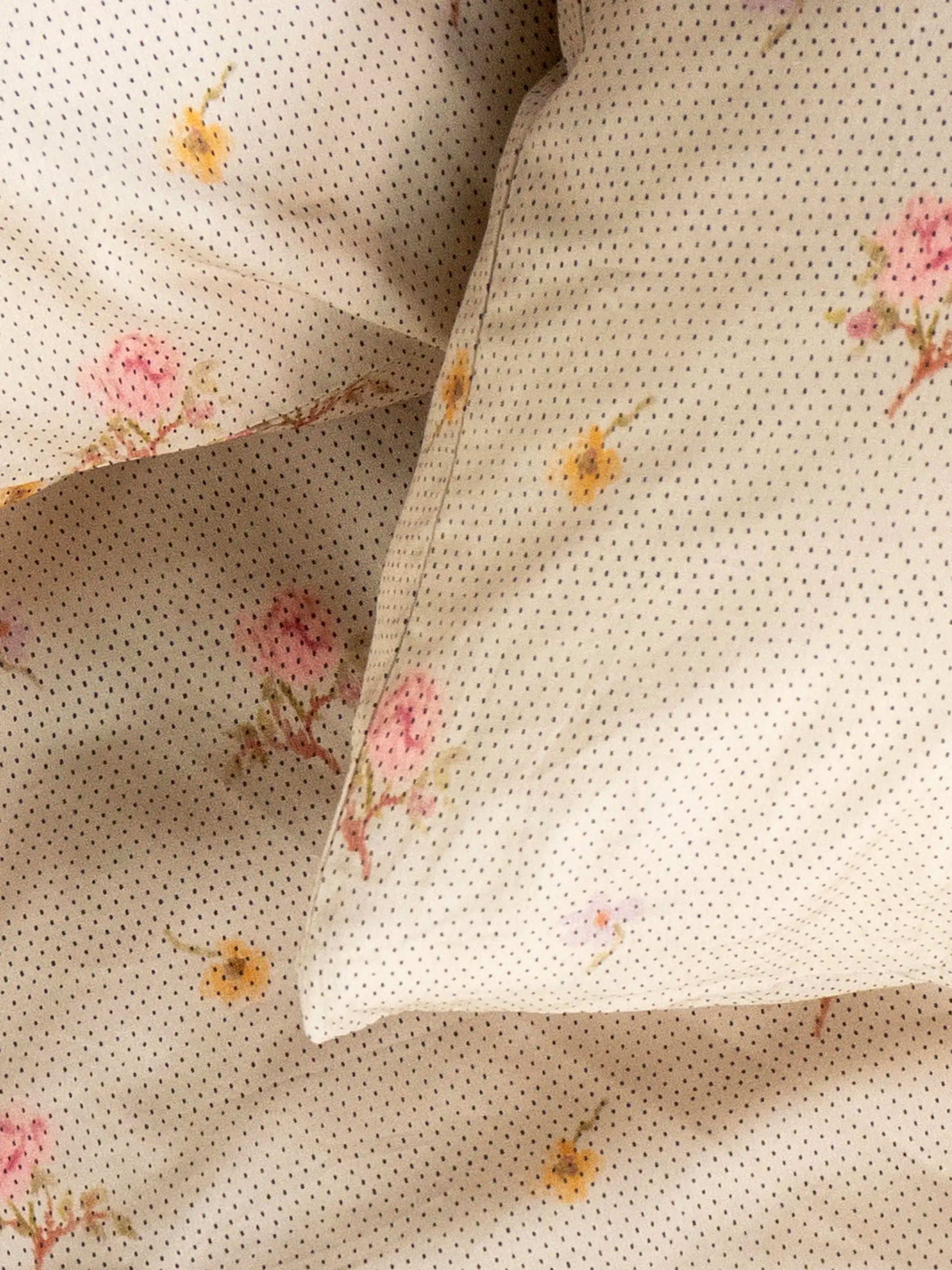 Sooo Soft Cotton Sheet Set - Pin Dot Prairie Cream