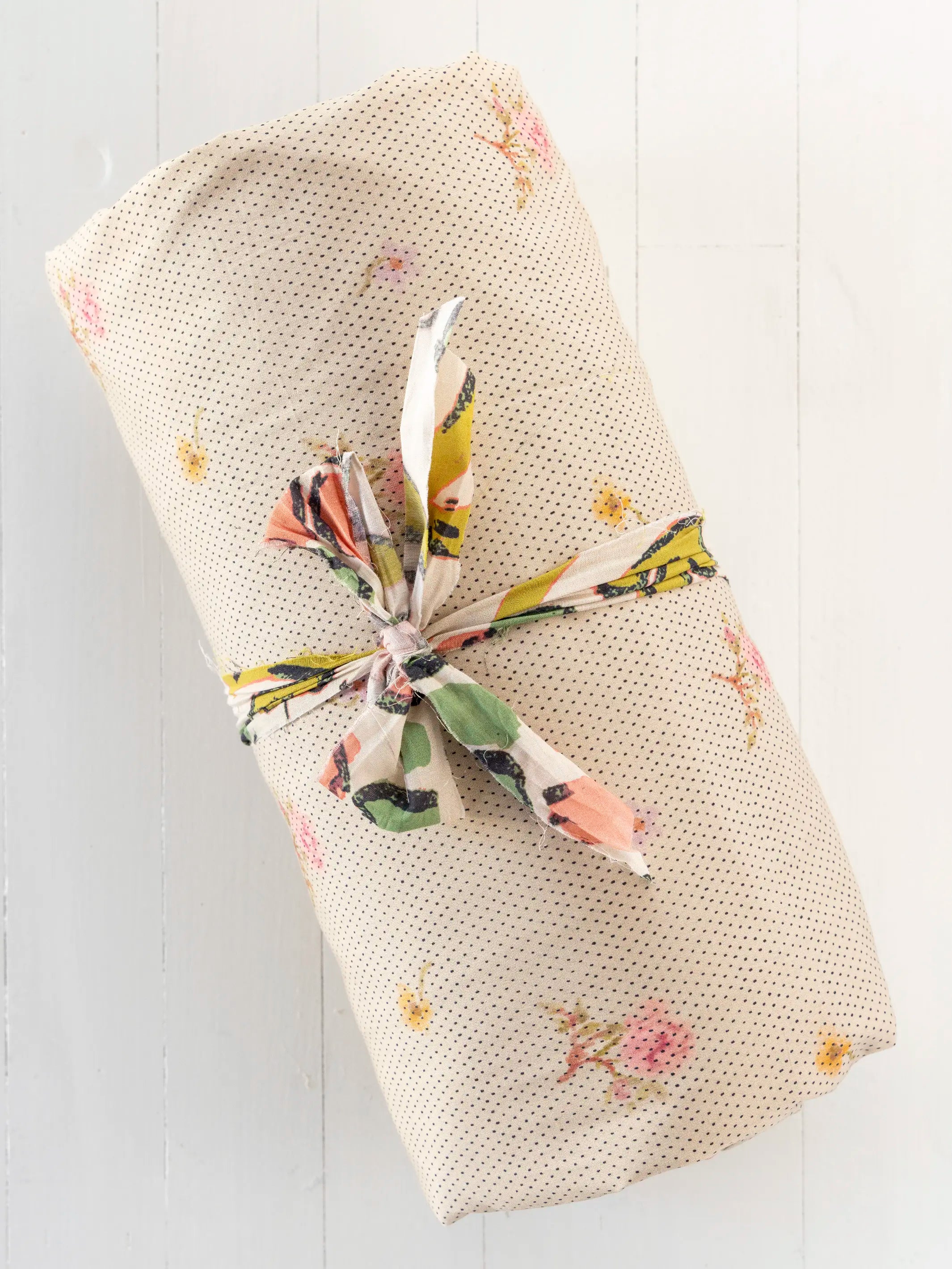 Sooo Soft Cotton Sheet Set - Pin Dot Prairie Cream