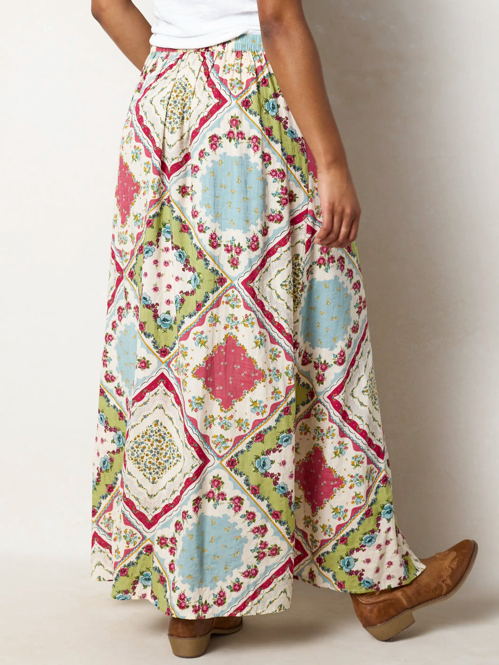 Elaina Maxi Skirt - Handkerchief Mix