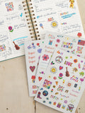 Planner Sticker Set, Set of 3 - Multi