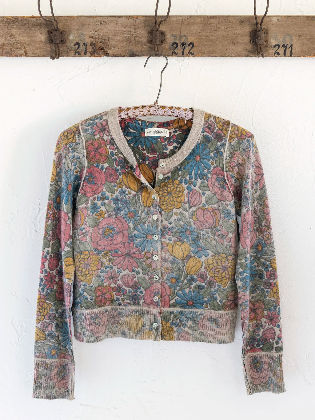 Your Everything Cardigan Sweater - Drawn Garden Multi