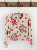 Your Everything Cardigan Sweater - English Garden Vanilla