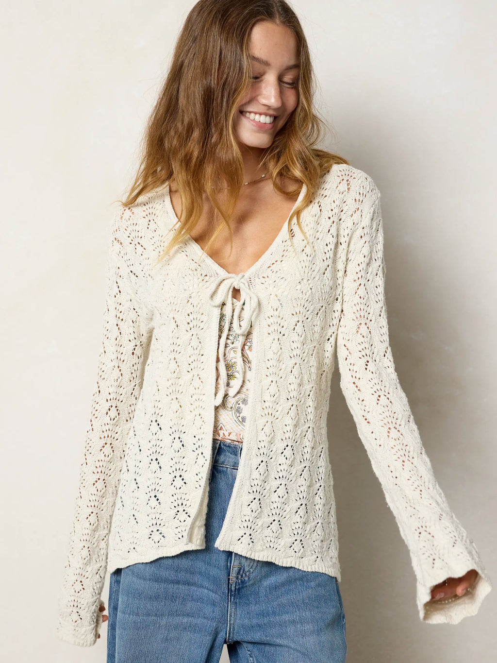 Josie Layering Sweater - Cream