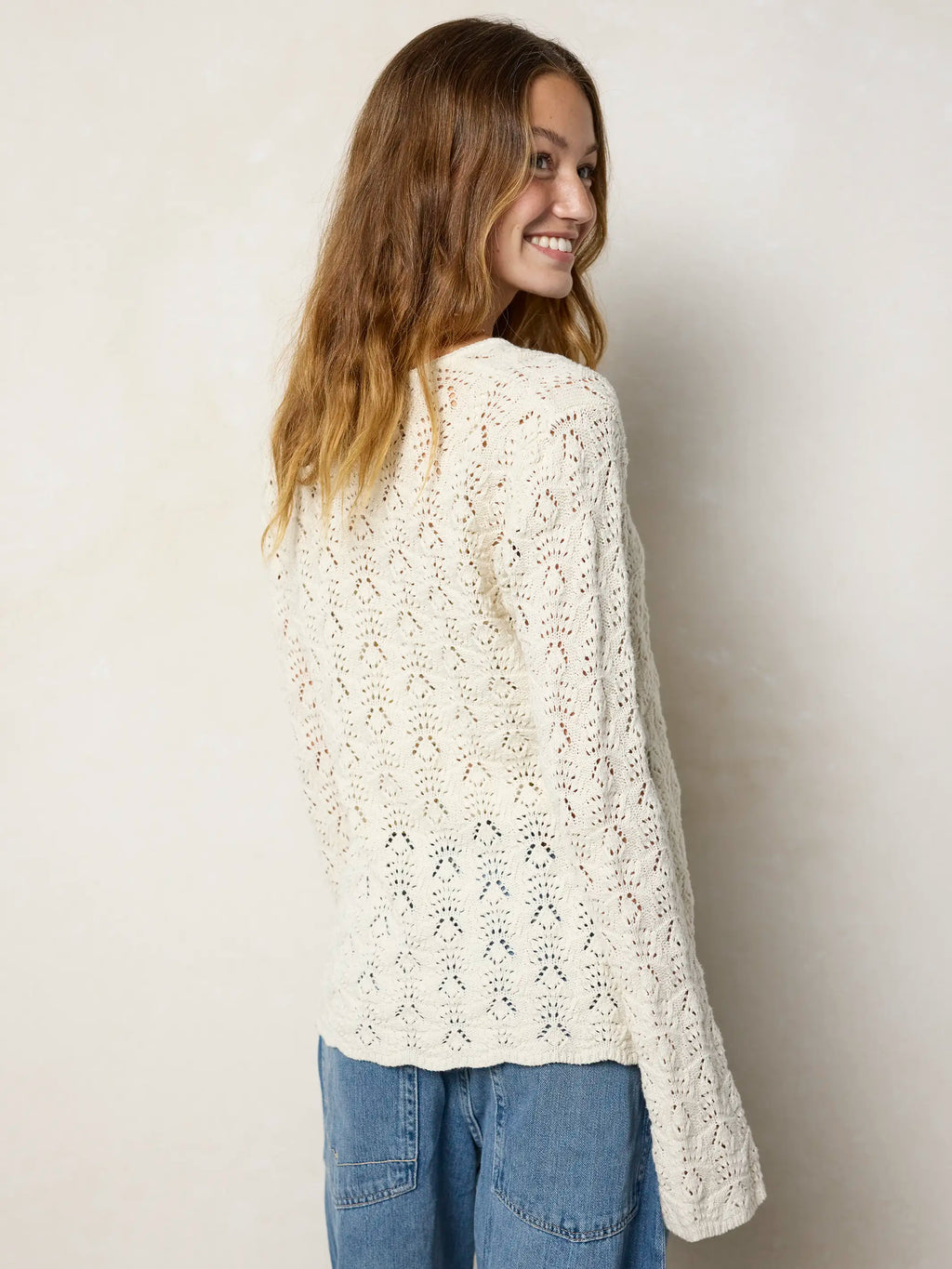 Josie Layering Sweater - Cream