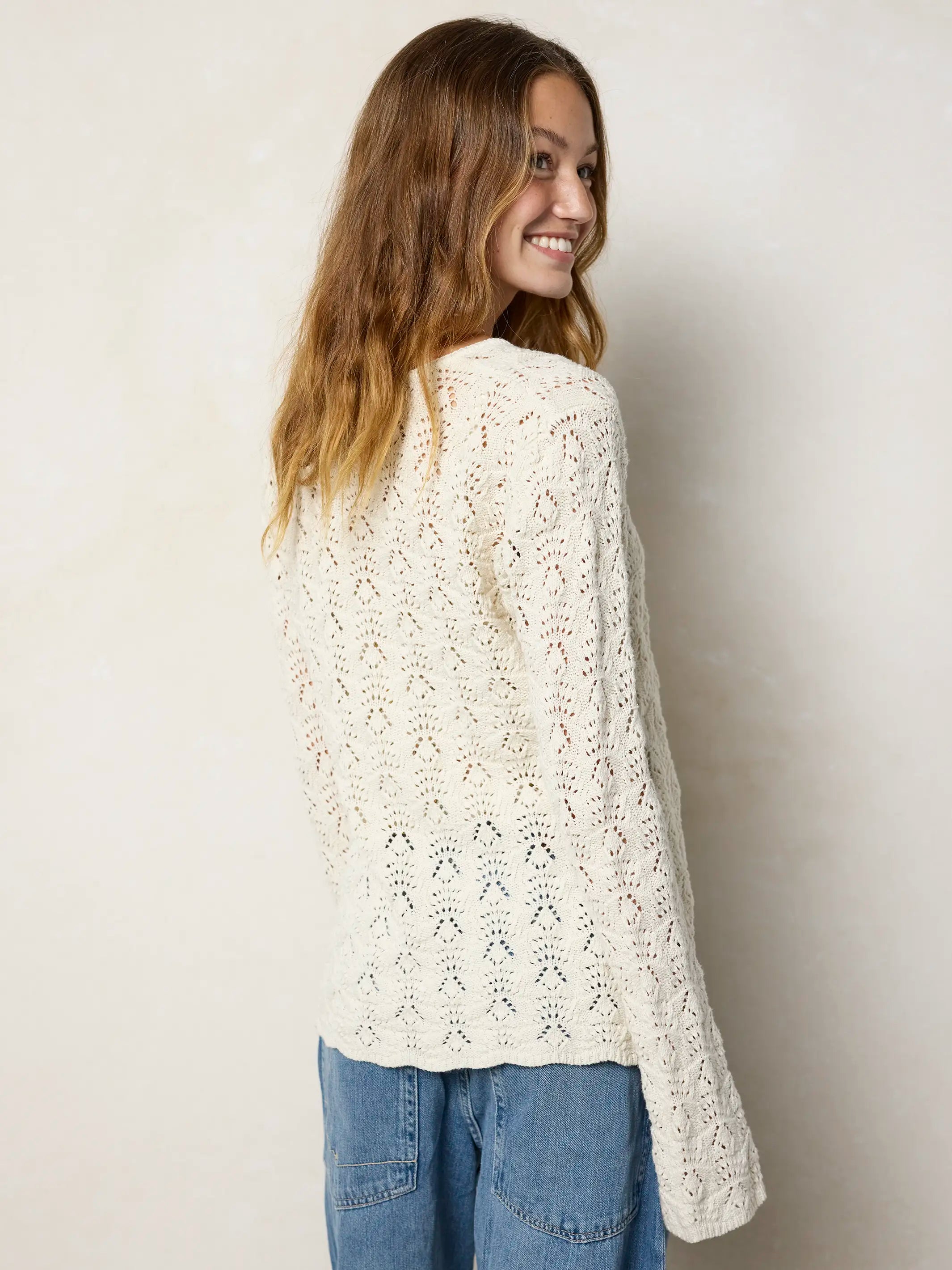 Josie Layering Sweater - Cream